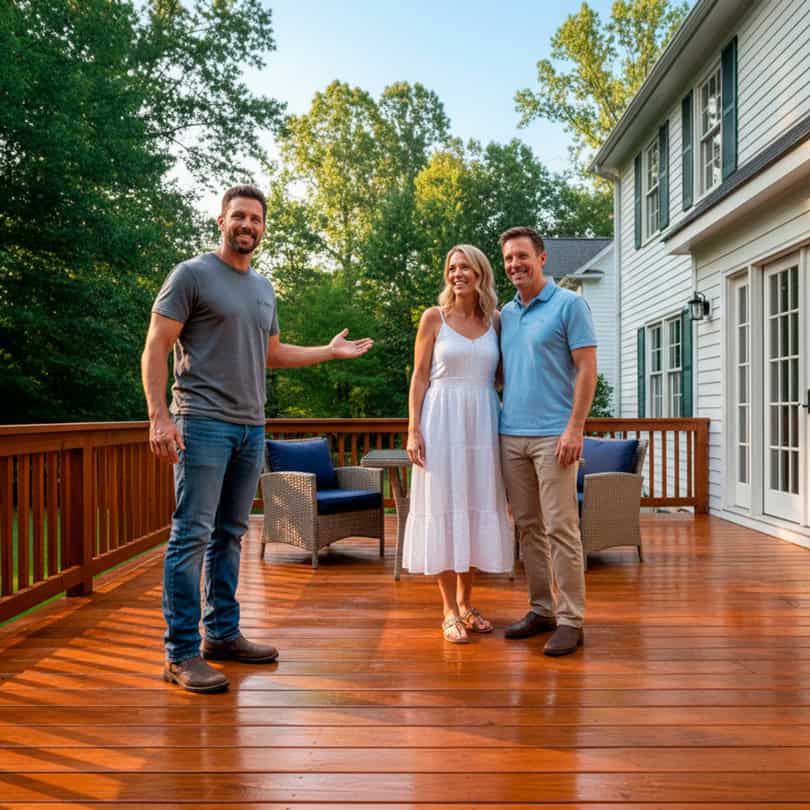 DECK/FENCE STAINING